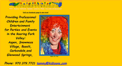 Desktop Screenshot of kidtoons.com
